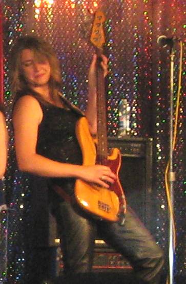 Claire Black on Bass