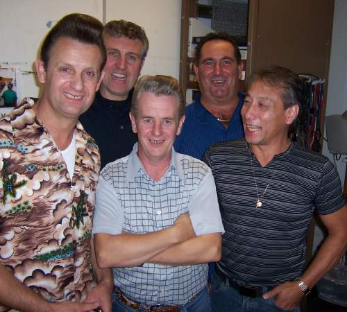 Kevin, Bob Bradley, Mick, Neil and Paul