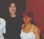 Linda Gail Lewis with Club Member Lin from Cheltenham